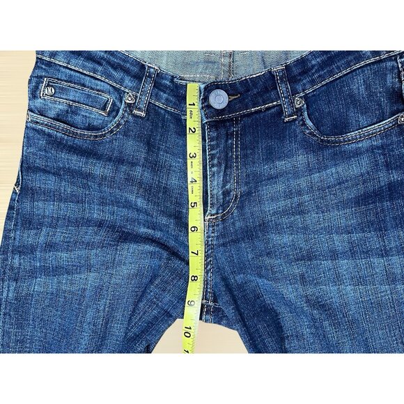 Kut From The Kloth Women Boot Cut Jeans Blue Size 6 Mid Rise Stretch Zipper - Picture 7 of 16
